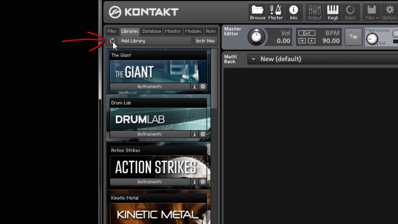 How to Use Kontakt's Libraries Tab to Access ANY Library