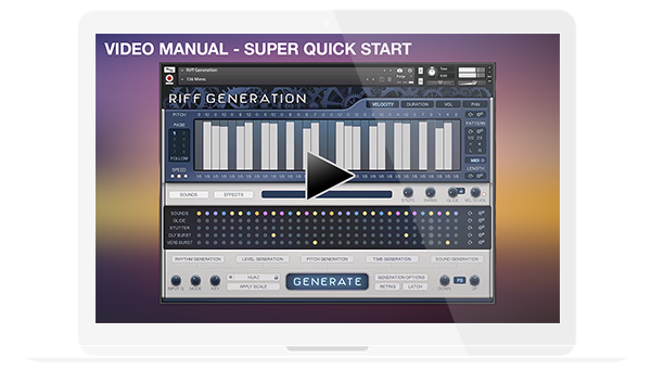 Riff Generation - Video Manual