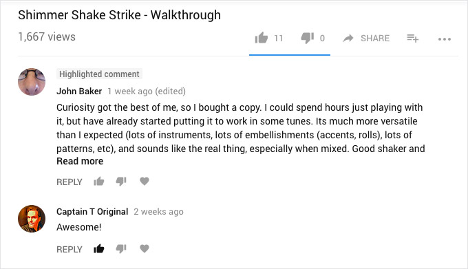 Shimmer Shake Strike Review
