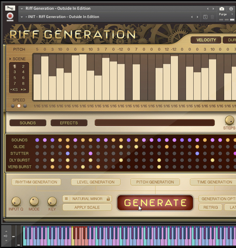 Riff Generation Outside In Edition