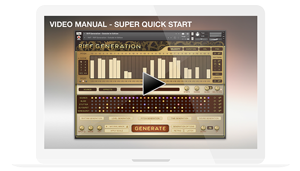 Riff Generation - Video Manual