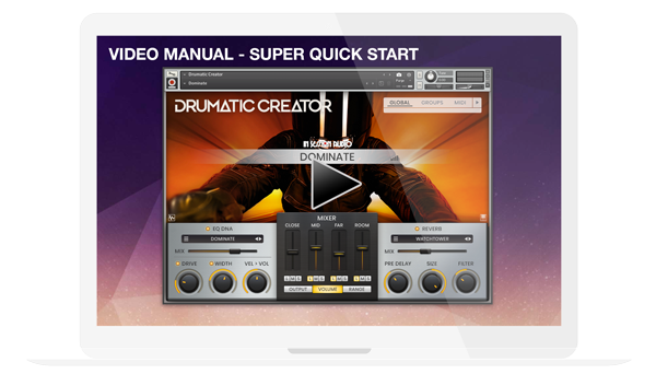 Drumatic Creator - Video Manual