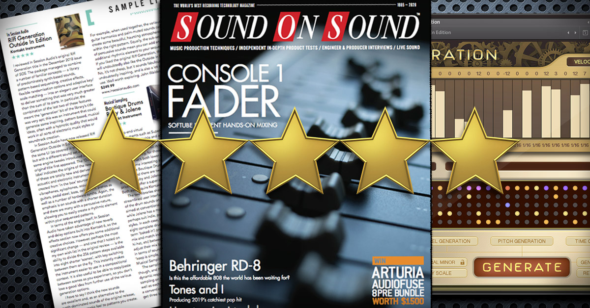 Riff Generation Review from Sound on Sound