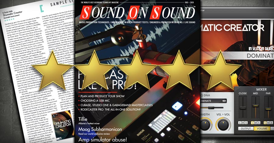 Drumatic Creator Review from Sound on Sound
