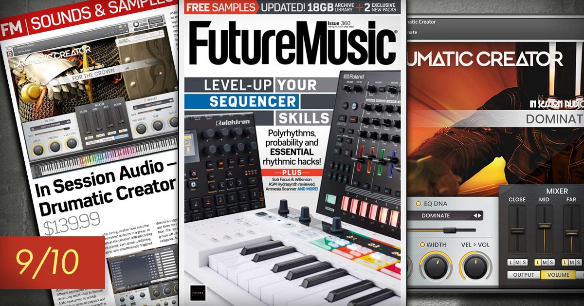 Drumatic Creator Review from Future Music Magazine