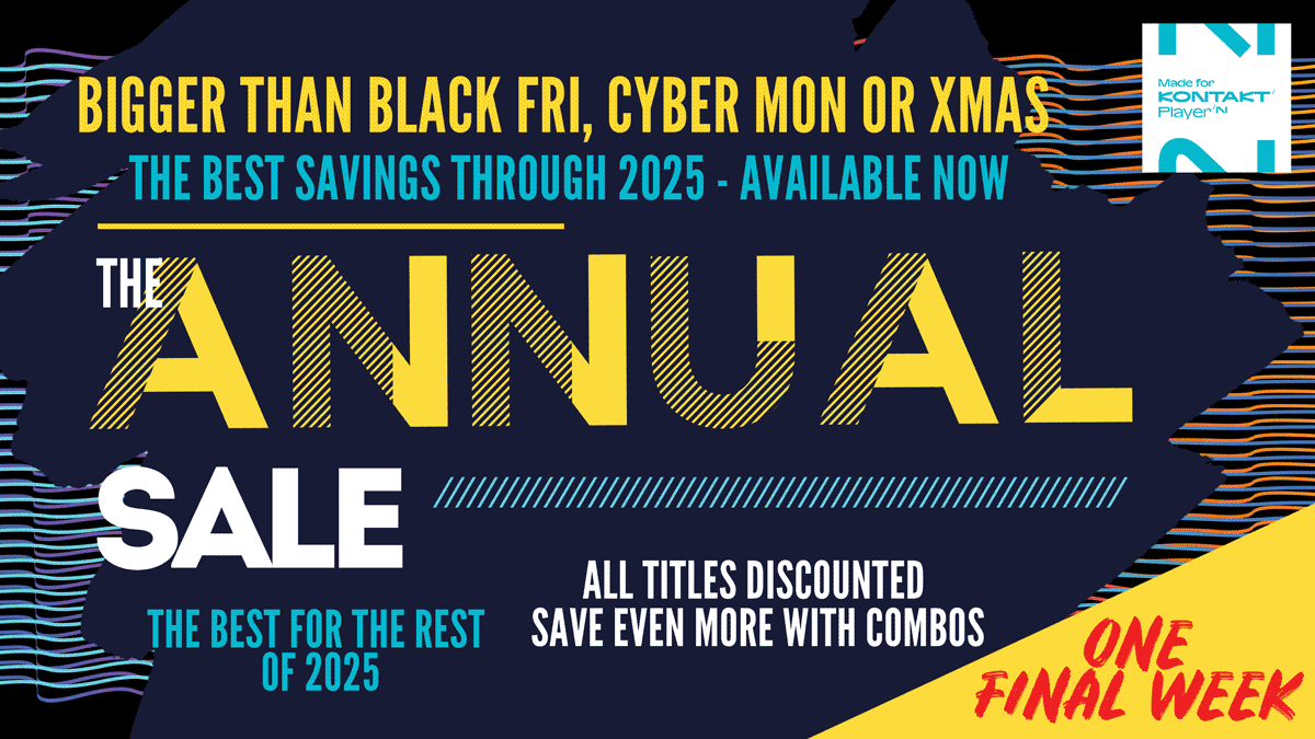Annual Sale - One Final Week