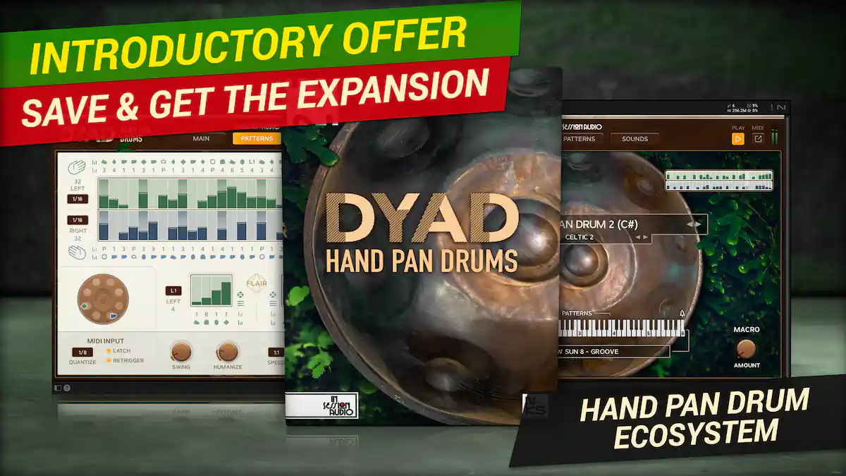 Just Released: Dyad Hand Pan Drums